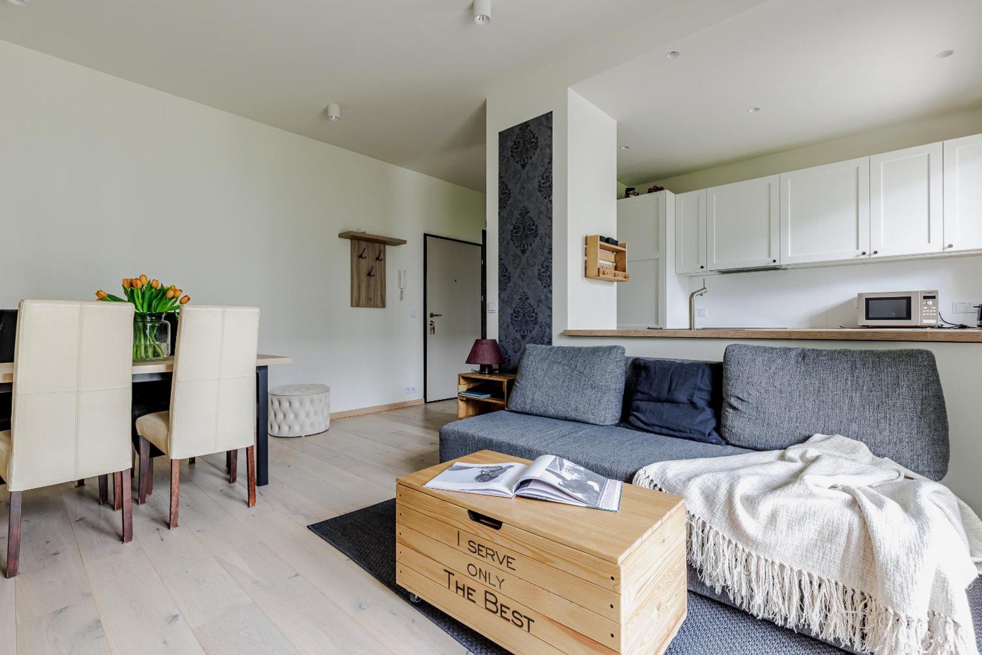 Relax&Comfort New Waw 50 Sqm With Terrace, Garden, Free Parking And Ac Варшава Экстерьер фото