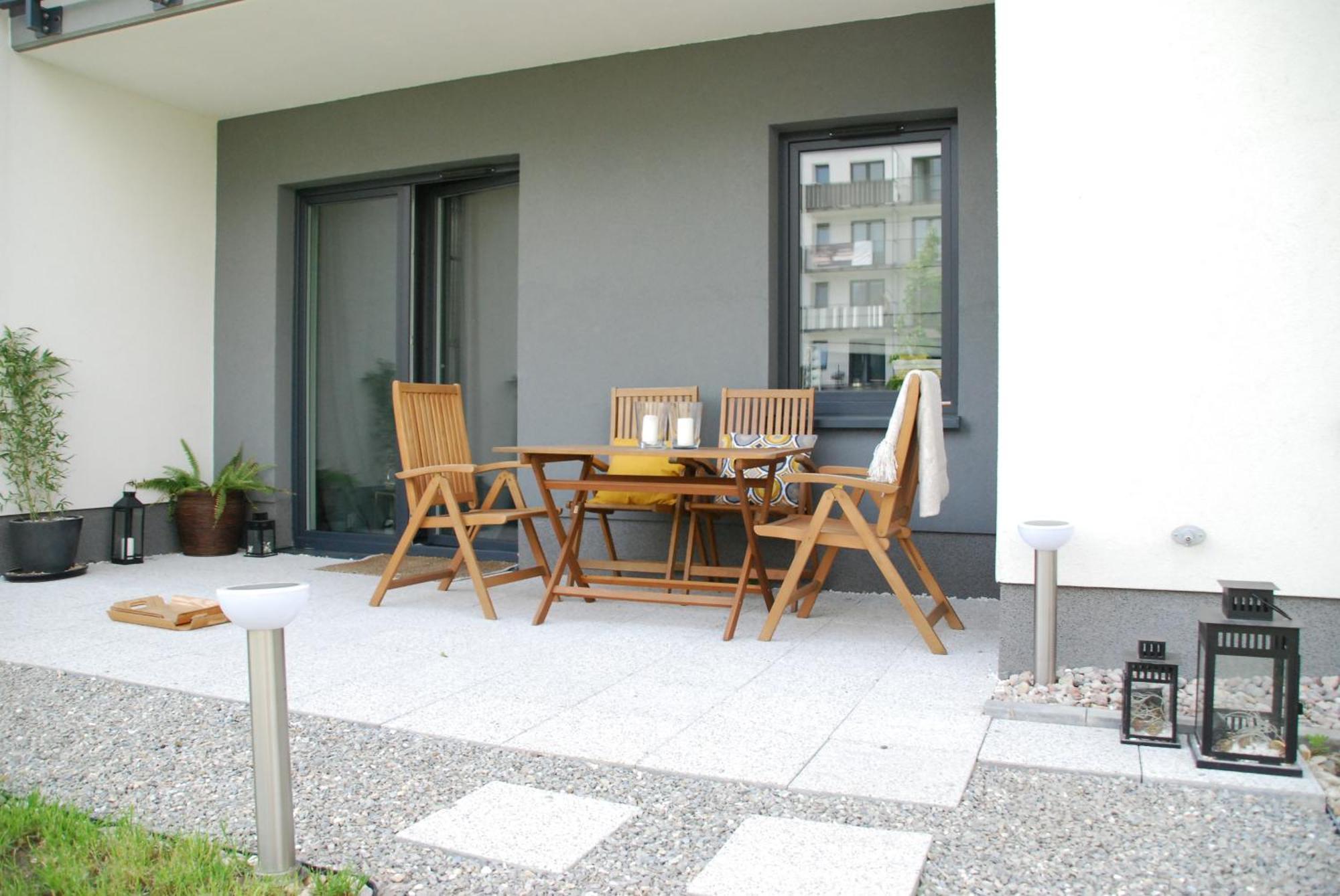 Relax&Comfort New Waw 50 Sqm With Terrace, Garden, Free Parking And Ac Варшава Экстерьер фото