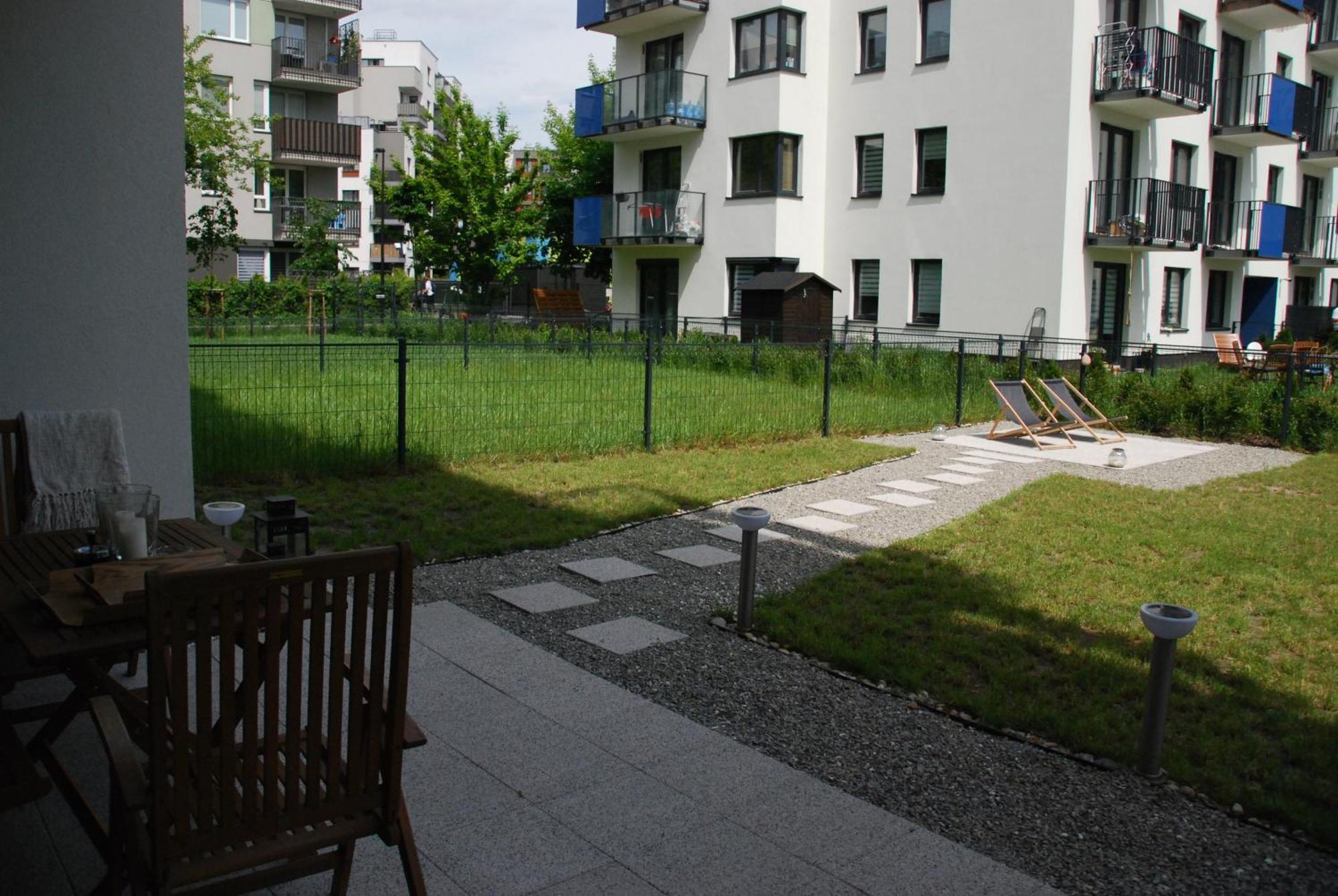 Relax&Comfort New Waw 50 Sqm With Terrace, Garden, Free Parking And Ac Варшава Экстерьер фото